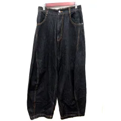 ページボーイ PAGE BOY リム PBLIM パンツ デニム ジーンズ ストレート M 黒 ブラック /RT