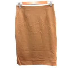 エポカ EPOCA タイトスカート ひざ丈 40 M キャメル 茶 ブラウン /AU
