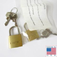 新品 USA製 FILSON フィルソン ミニ 南京錠 2点セット ～90s-00s初期 パドロック アメリカ製 ビンテージ デッドストック D128-71-4275ZV