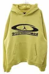 ナイキ NIKE × TRAVIS SCOTT JORDAN BRAND M J TS PO HOODIE 2 YELLOW M FQ7821-308 トラヴィス スコット ジョーダン ブランド コラボ フーディ パーカー イエロー 【中古】250529