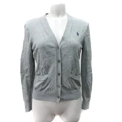 ポロ ラルフローレン POLO RALPH LAUREN カーディガン ニット 長袖 S グレー /YI