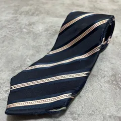 【ストライプ】レジメンタルストライプネクタイ　ビジネス向け　バイカラー　ネイビー　ピンク　紺色　桃色　最高配色　光沢肉厚
