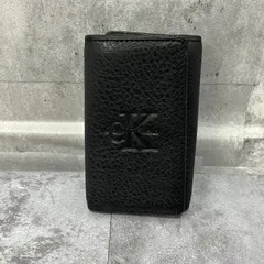 【Calvin Klein】6連キーケース　ブラック　黒　ロゴ入り　シンプル　カルバンクライン