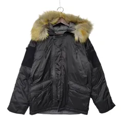 【中古品】 ALPHA INDUSTRIES アルファインダストリーズ DEEP FREEZE N-3B FLIGHT JACKET TA0323-001 ディープ フリーズ フライトジャケット アウター 【145-260131-as-14-izu】