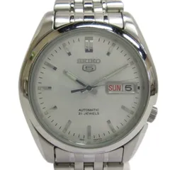 セイコー SEIKO セイコー5 ファイブ 腕時計 自動巻き 裏スケルトン 7S26-01V0 白文字盤
