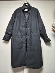 ブラック ロング ダウン コート