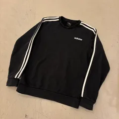 アディダス スモールロゴ 3本線 スウェット