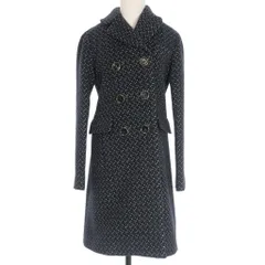 マークバイマークジェイコブス MARC by MARC JACOBS ドット柄  チェスターコート ジャケット ウール XS ネイビー 紺 M193513 国内正規 のサムネイル