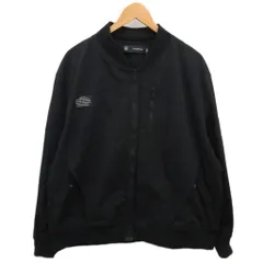 アンダーカバー UNDERCOVER ×GU 2024年製 リブブルゾン ジップアップ M 黒 ブラック 311-351030 ■YHS11