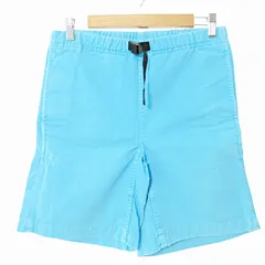 グラミチ GRAMICCI クライミングショーツ ハーフパンツ ショートパンツ イージーウエスト XS 青 ライトブルー 0613