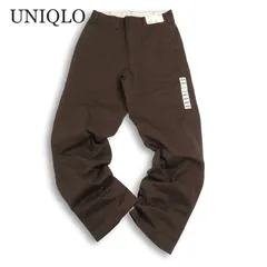 【新品 25SS】 UNIQLO ユニクロ 通年★ REGULAR FIT ストレート チノ パンツ Sz.W76 メンズ 未使用