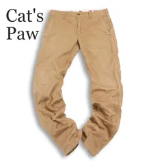 Cat's Paw キャッツポウ 東洋エンタープライズ 通年 ロゴ★ チノ パンツ Sz.32 メンズ ベージュ