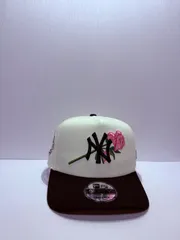 Newera ニューヨークヤンキース ワールドシリーズ1999 ローズ刺繍 9fifty A-FRAME スナップバックキャップ ツートンカラー