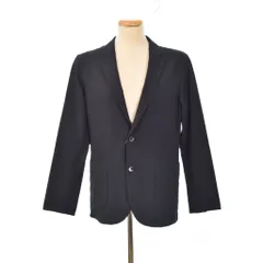 グリーンレーベルリラクシング ユナイテッドアローズ green label relaxing テーラードジャケット ブレザー ストライプ柄 S 黒 ブラック 3222-139-2198 ■FF