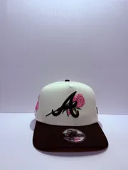 Newera アトランタブレーブス オールスターゲーム2000 ローズ刺繍 9fifty A-FRAME スナップバックキャップ ツートンカラー