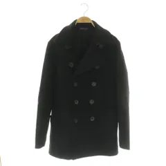 ポールスミスコレクション PAUL SMITH COLLECTION ピーコート Pコート カシミヤ混 L ブラック /ES