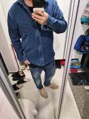 ZARA ザラ デニム シャツ ジャケット メンズ xl