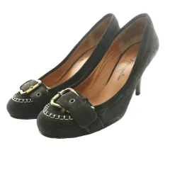 銀座かねまつ GINZA Kanematsu パンプス ラウンドトゥ 23cm 黒 ブラック /SS ■OS