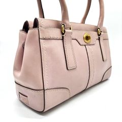 COACH コーチ ハンプトン レザー フリンジ ピンク F08A70 肩掛け可