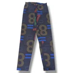 ISSEY MIYAKE me イッセイミヤケ パンツ イージーパンツ 総柄 数字柄 ナンバリング グラフィック ブラック系 サイズS相当 ウエストゴム 日本製 ユニセックス メンズ レディース MI74FF342のサムネイル