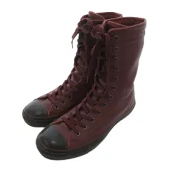 コンバース CONVERSE オールスター ブーツ 靴 シューズ 25.5 ボルドー レザー レースアップ /NU