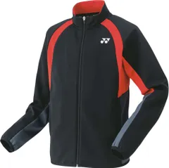 ヨネックス YONEX テニス ジュニアニットウォームアップシャツ ジャケット ジャージ アウター トップス 長袖 練習 トレーニング 部活 クラブ 学校 UVカット 吸汗速乾 制電 キッズ  50139J 007 ブラック