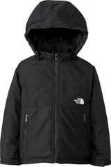 ザ・ノース・フェイス THE NORTH FACE アウトドア トドラーコンパクトノマドジャケット 子供 アウター フーディ 上着 フリース パーカー 撥水加工 保温 防寒着 秋冬 防風 フード取り外し可能  NPT72551 K ブラック