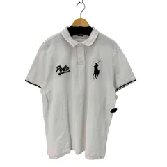 ポロラルフローレン POLO RALPH LAUREN CUSTOM SLIM FIT ビックポニーポロシャツ メンズ import：XXL 