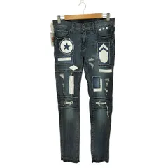 ヴォーギッシュ VOGUISH Y2K 平成 パッチワークデニムパンツ メンズ JPN：L 