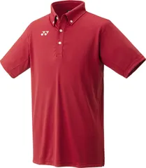 ヨネックス YONEX テニス ユニゲームシャツ 硬式 軟式 ソフトテニス Tシャツ ウエア トップス 半袖 トーナメント ツアー ゲーム 試合 トレーニング 吸汗速乾 メンズ レディース  10600 496 サンセットレッド