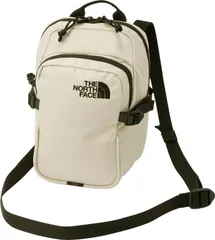 ザ・ノース・フェイス THE NORTH FACE アウトドア ボルダーミニショルダー メンズ レディース ポーチ バッグ かばん 自立 ショルダーベルト収納可能 2WAY 背面ポケット シンプル 出し入れスムーズ  NM72358 FI フォッシルアイボリー