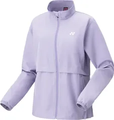 ヨネックス YONEX テニス ウィメンズウォームアップシャツ ジャケット ジャージ アウター トップス 長袖 練習 トレーニング 部活 クラブ 学生 学校 ストレッチ 制電 女性 レディース  57085 510 ペールライラック