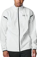 アンダーアーマー UNDER ARMOUR UA WINTER KNIT 3 LAYER JACKET メンズ ジャケット アウター 撥水 保温 軽量 通気性 トレーニング ウォームアップ フルジップ   6007394 100 WHITE