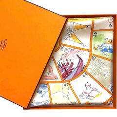 新品未使用】HERMES エルメス カレ70 パリのプロムナード スカーフ