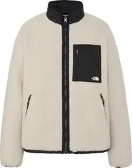 ザ・ノース・フェイス THE NORTH FACE アウトドア リバーシブルエクストリームパイルフリースジャケット メンズ レディース アウター 上着 保温 秋冬 シンプル キャンプ 普段着 高耐久 胸ポケット 汚れにくい  N FK フォッシルアイボリー×ブ