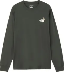 ザ・ノース・フェイス THE NORTH FACE アウトドア ロングスリーブズーピッカーティー メンズ レディース 長袖 Tシャツ トップス シンプル 普段着 部屋着 UV 紫外線カット UPF50+ 丈長め  NT82536 AG アスファルトグレー