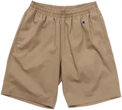 チャンピオン Champion チノショーツ メンズ CHINO SHORTS チノパン バスパン 半ズボン ハーフパンツ ショート 吸汗速乾 バスケ チーム 部活 普段着 C3-XS595  C3XS595 780 ベージュ