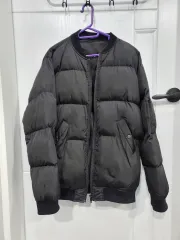 メンズ 2xl (105-110) 冬用フライトダウンジャケット ブルゾンジャケット