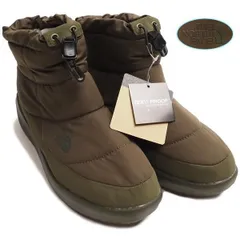 新品正規17900円 ノースフェイス W Nuptse Bootie WP VIII short  防水 ブーツ/ブーティー 26cm ニュートープグリーン(NT)