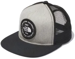 ザ・ノース・フェイス THE NORTH FACE アウトドア トラッカーメッシュキャップ キッズ Kids' Trucker Mesh Cap キャップ 帽子 サイズ調整可能 ロゴ刺繍 男の子 女の子  NNJ02311 ZC MIXチャコ