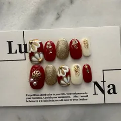 現品限り　成人式ネイルチップ　成人式ネイル　成人式　結婚式　前撮りネイルチップ