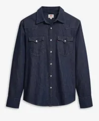 9万円台 一回着用) リーバイス メンズ デニムシャツ インディゴデニムシャツ