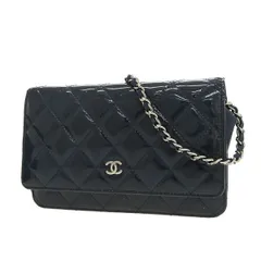 シャネル マトラッセ･パテント･チェーンウォレット  【Aランク】【中古】