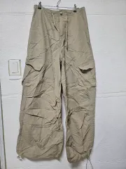 ベージュ カーゴ ジョガー パンツ 新品