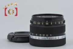 【中古】Canon キヤノン 35mm f/1.8 L39 ライカスクリューマウント ブラック 希少品