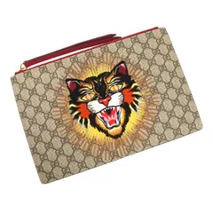 グッチ GGスプリーム･クラッチバッグ  476411【Aランク】【中古】
