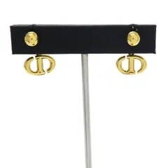 クリスチャン・ディオール CD Navy ピアス  E1812CDNMT_D300【Aランク】【中古】