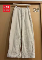 UNIQLOレディース   221-452356 コーデュロイ　ワイドパンツ　サイズXS
