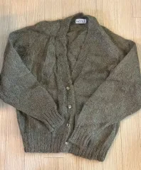 モヘアニットカーディガン