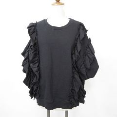 シェリエ shélle バックZIPスウェットミニワンピース F 白 ホワイト